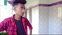 College Boy Fucks New Maid Bhabhi Alone At Home! Hindi Hardcore Sex