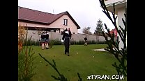 Sultry Babe With Nice Tits Gets Her Pussy Fucked With Fake Penis