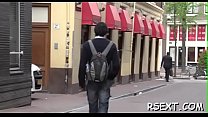 Sexy Ass Babe Sucks Pecker